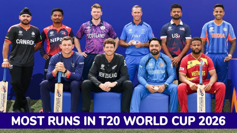 Most Runs in T20 World Cup 2026: Check Updated List