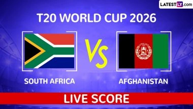 SA 12/1 in 2.3 Overs | South Africa vs Afghanistan Live Score Updates, T20 World Cup 2026 Match 13: Proteas Lose Captain Aiden Markram