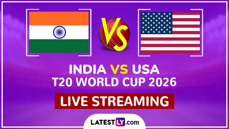 India vs USA Live Streaming Online and Free Telecast, T20 World Cup 2026 Match 3