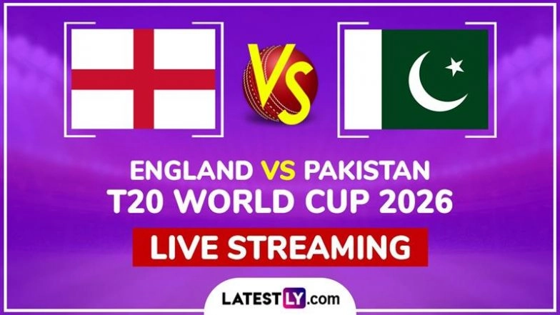 England vs Pakistan Live Streaming and Free Telecast, T20 World Cup 2026 Super 8 Match