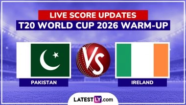 Pakistan vs Ireland Live Score Updates, T20 World Cup 2026 Warm-up Match