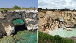 social-viral-‘Lovers’ Arch’ Collapse: Italy’s Iconic Rock Formation Collapses Into the Sea on Valentine’s Day 2026