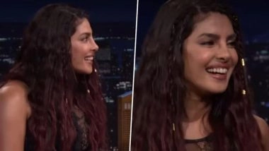 ‘The Tonight Show’: Priyanka Chopra Jonas Confirms SS Rajamouli’s ‘Varanasi’ on Jimmy Fallon; Reveals 20-Month IMAX Shoot (Watch Video)