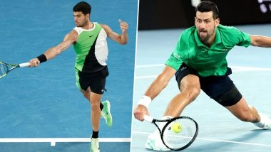 Carlos Alcaraz vs Novak Djokovic, Australian Open 2026 Men's Singles Final Live Streaming Online
