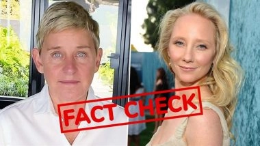 Did Ellen DeGeneres Eat Her First Girlfriend Anne Heche? Fact Check on Bizarre Cannibalism 'Epstein Files' Claim