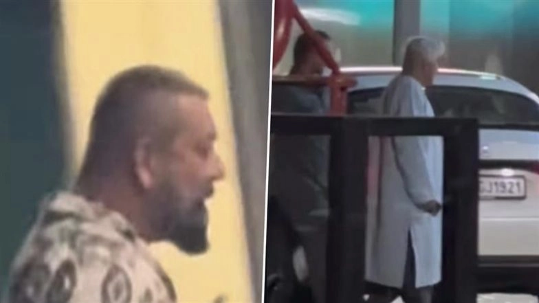 Salim Khan Hospitalised: Sanjay Dutt and Javed Akhtar Visit Salman Khan&rsquo;s Father at Mumbai&rsquo;s Lilavati Hospital (Watch Videos)