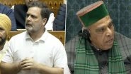 Jagdambika Pal Rebukes Rahul Gandhi Over &lsquo;Ex-Congress Member&rsquo; Jab in Parliament, Says &lsquo;You&rsquo;re in Opposition Because You Ignored My Advice&rsquo; (Watch Video)