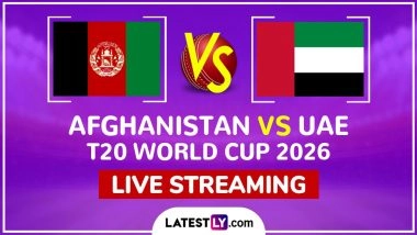 Afghanistan vs UAE Live Streaming and Free Telecast, T20 World Cup 2026 Match 28