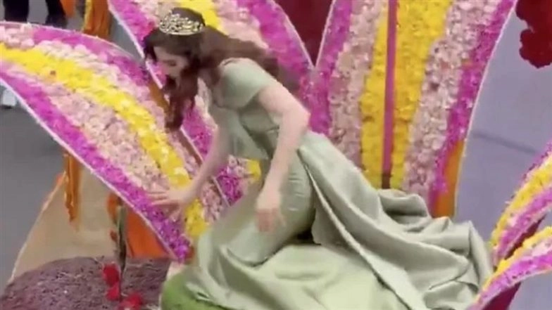 Miss Universe 2025 Fátima Bosch Collapses During Ecuador Festival Parade; Official Health Update After Viral Video Sparks Concern (Watch Video)