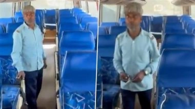 Amity International School UKG Student Left Inside Bus for 7 Hours in Noida, Found Crying (Watch Video)