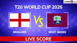 sports-WI Win By 30 Runs | England vs West Indies Highlights, T20 World Cup 2026 Match 15: Gudakesh Motie Shine As Windies Top Group C