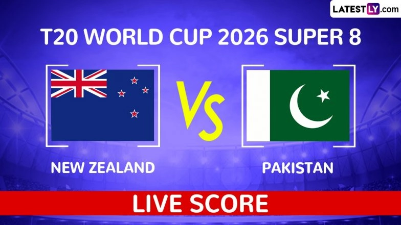 New Zealand vs Pakistan Live Score Updates, T20 World Cup 2026 Super 8 Match