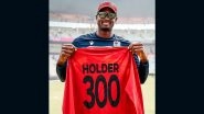 Jason Holder Completes 300 International Appearances For West Indies, Achieves Feat During WI vs ITA T20 World Cup 2026 Match
