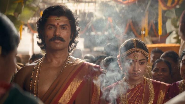 Newlyweds Rashmika Mandanna, Vijay Deverakonda Get Married in &lsquo;Ranabaali&rsquo; FIRST Song &lsquo;Endhayya Saami&rsquo; (Watch Video)
