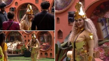 &lsquo;Bigg Boss Marathi 6&rsquo;: Rakhi Sawant&rsquo;s Dramatic Naagin Entry As Wildcard Stuns Contestants on Riteish Deshmukh&rsquo;s Reality Show (Watch Promo)