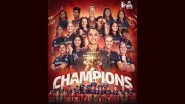 RCB-W Win WPL 2026, Delhi Capitals Women Suffer 4th Consecutive Defeat in Finals