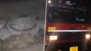 Delhi Shocker: 32-Year-Old Birju Kumar Rai Dies After Falling Into Open Drain Near Mahashakti Kali Temple in Rohini; Police Launch Probe (Watch Video)