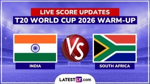 sports-IND Win By 30 Runs | India vs South Africa, T20 World Cup 2026 Warm-up Match Highlights: Ishan Kishan, Hardik Pandya Shine As Men in Blue Notch Up Clinical Win