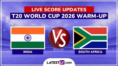 India vs South Africa Live Score Updates, T20 World Cup 2026 Warm-up Match