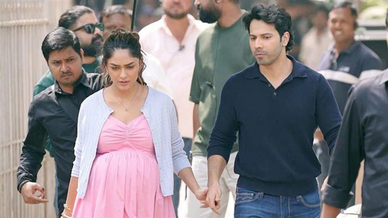 Mrunal Thakur’s Baby Bump Video Leaks From ‘Hai Jawani Toh Ishq Hona Hai’ Film Set (Watch Video)