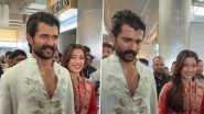 Rashmika Mandanna and Vijay Deverakonda Are All Smiles As They Return to Hyderabad After Udaipur Wedding (Watch Video)