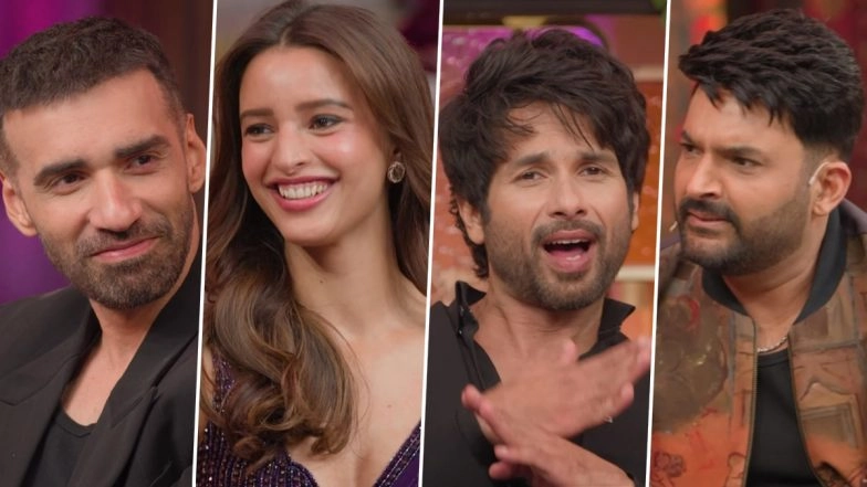 &lsquo;The Great Indian Kapil Show&rsquo;: Shahid Kapoor&rsquo;s Witty Reply to Kapil Sharma&rsquo;s Valentine&rsquo;s Day 2026 Question Steals the Spotlight (Watch Video)