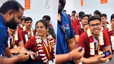 Kota JEE Toppers Viral Video: Clip Shows Students Securing 99+ Percentiles Using Keypad Phones