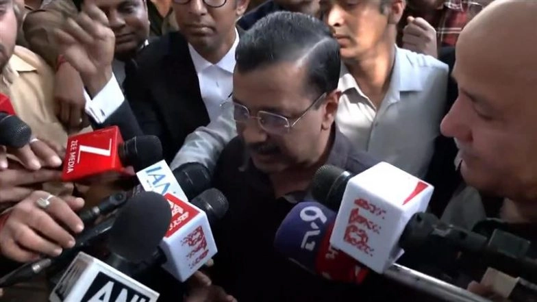 Arvind Kejriwal Breaks Down After Court Gives Him Clean Chit in Delhi Excise Policy Case, Says ‘Truth Wins’ (Watch Video)
