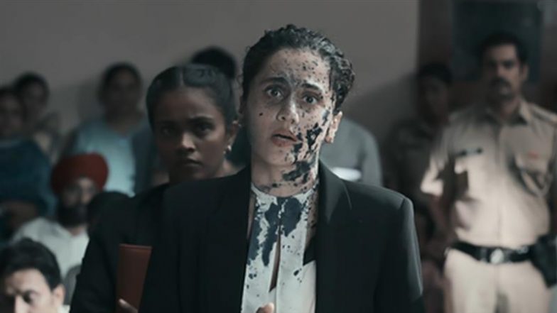 ‘Assi’ Trailer: Taapsee Pannu Plays Fearless Lawyer Fighting Rape Case in Anubhav Sinha’s Courtroom Drama (Watch Video)