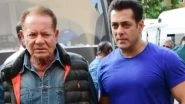 Salim Khan Hospitalised in Mumbai: Salman Khan Seen Visiting Father at Lilavati Hospital (Watch Video)
