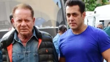 Salim Khan Hospitalised in Mumbai: Salman Khan Seen Visiting Father at Lilavati Hospital (Watch Video)