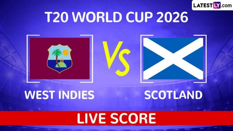 WI Win By 35 Runs | West Indies vs Scotland Highlights, T20 World Cup 2026 Match 2: Romario Shepherd, Jason Holder Shine As Former Champs Start Tournament With Win
