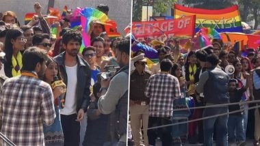 Viral Video Shows Kartik Aaryan at ‘Pride Parade’ in Delhi - Here’s What Really Happened (Watch)