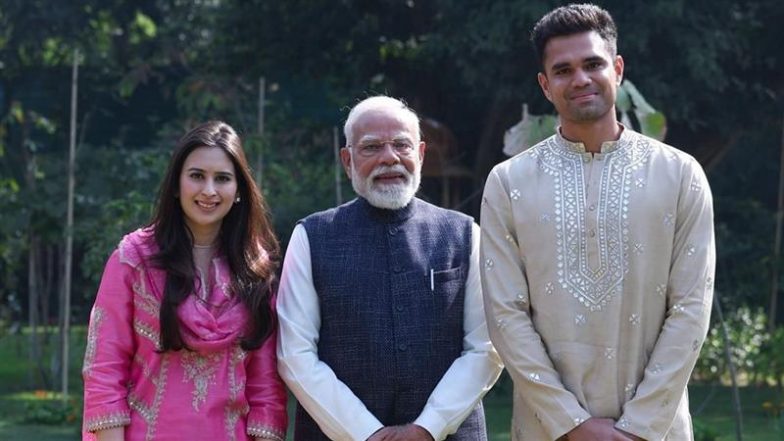 Arjun Tendulkar-Saaniya Chandok Wedding: Sachin Tendulkar Invites PM Narendra Modi for His Son’s Wedding Ceremony