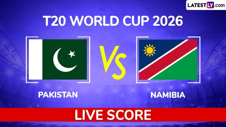Pakistan vs Namibia Live Score Updates, T20 World Cup 2026 Match 35