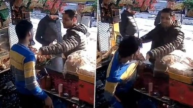 &lsquo;Will Pee in Your Mouth&rsquo;: Railway Cop Abuses, Slaps Tea Vendor at Mathura Junction Over Delay, Suspended After Video Goes Viral