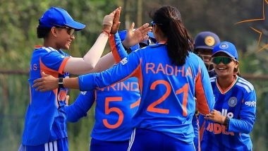 India A Qualify For Women's Asia Cup Rising Stars 2026 Final; Radha Yadav's All-Round Show Help Women In Blue Win Over Sri Lanka A