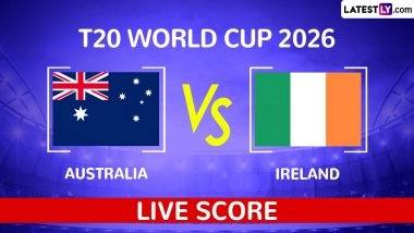 AUS 88/4 in 9.3 Overs | Australia vs Ireland Live Score Updates, T20 World Cup 2026 Match 14: Australia Suffer Collapse