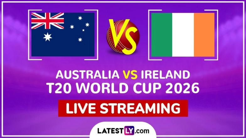 Australia vs Ireland Live Streaming and Free Telecast, T20 World Cup 2026 Match 14