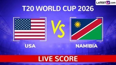 USA National Cricket Team vs Namibia National Cricket Team Scorecard, T20 World Cup 2026
