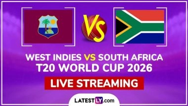 West Indies vs South Africa Live Streaming and Free Telecast, T20 World Cup 2026 Super 8 Match