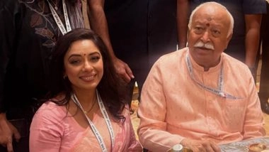 Rupali Ganguly Attends RSS 100-Year Celebrations, Says She Is ‘Honoured’ To Be Part of Historic Occasion (View Post)