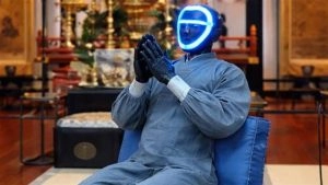 social-viral-Buddharoid: Kyoto University Unveils AI Robot Monk to Perform Sacred Rituals, Provide Spiritual Guidance and More (Watch Video)