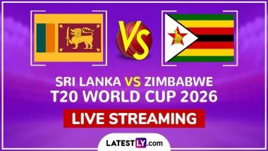 Sri Lanka vs Zimbabwe Live Streaming Online and Free Telecast, T20 World Cup 2026 Match 38