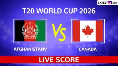 Afghanistan National Cricket Team vs Canada National Cricket Team Scorecard, T20 World Cup 2026