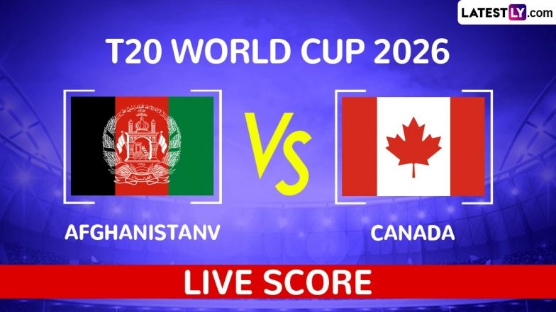 Afghanistan National Cricket Team vs Canada National Cricket Team Scorecard, T20 World Cup 2026