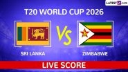 Sri Lanka National Cricket Team vs Zimbabwe National Cricket Team Scorecard, T20 World Cup 2026 Sri Lanka National Cricket Team vs Zimbabwe National Cricket Team Scorecard, T20 World Cup 2026