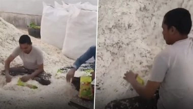 ‘Yuvraj Poha’ Under Scanner? Viral Video Shows Workers Sitting on Chivda While Packing, Sparks Hygiene Row