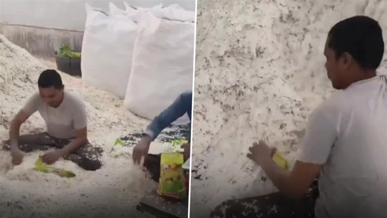 &lsquo;Yuvraj Poha&rsquo; Under Scanner? Viral Video Shows Workers Sitting on Chivda While Packing, Sparks Hygiene Row