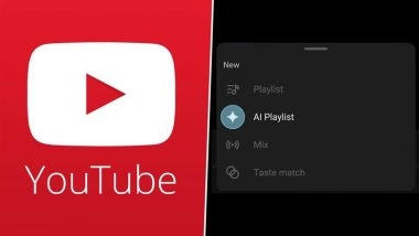 YouTube New Feature Update: Google-Owned Platform Releases ‘AI Playlist Maker’ for iOS and Android Premium Members Based on Their Vibes